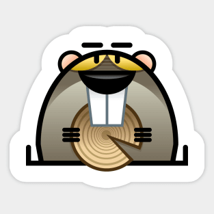 Justin Beaver Sticker